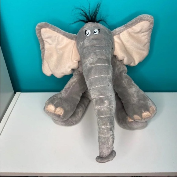 Dr. Seuss Horton Hears a Who Plush Macy's 2008 14" Elephant - Picture 2 of 5